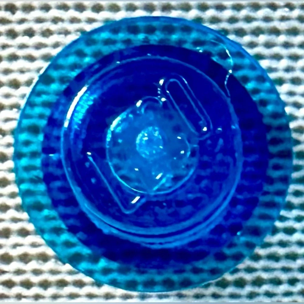 LEGO Round Plate 1x1 Transparent Dark Blue (16141 / 30057) Lot of 50 Pieces - Picture 4 of 6